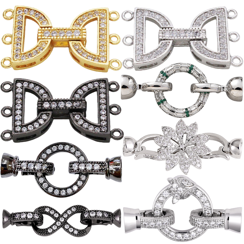 Jewelry Making Hobby - Juya 18K Vergulde Decoratieve Connector Sluiting