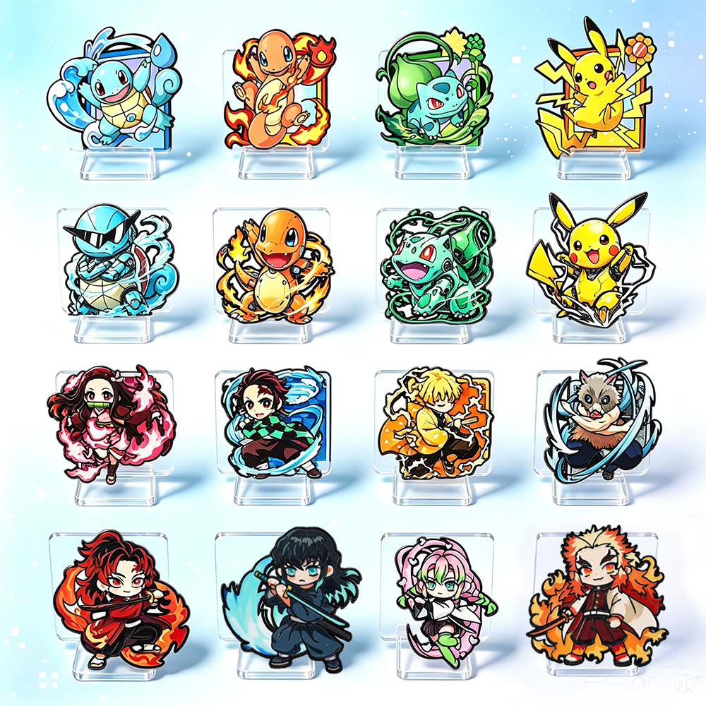 Jewelry Making Hobby - 8 Stuks Anime Pokemon & Demon