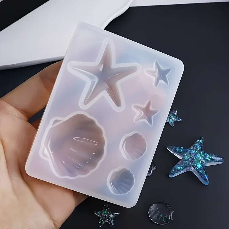 Jewelry Making Uv Resin Kit - DIY Oceaan Thema Kristal Epoxyhars Schelp