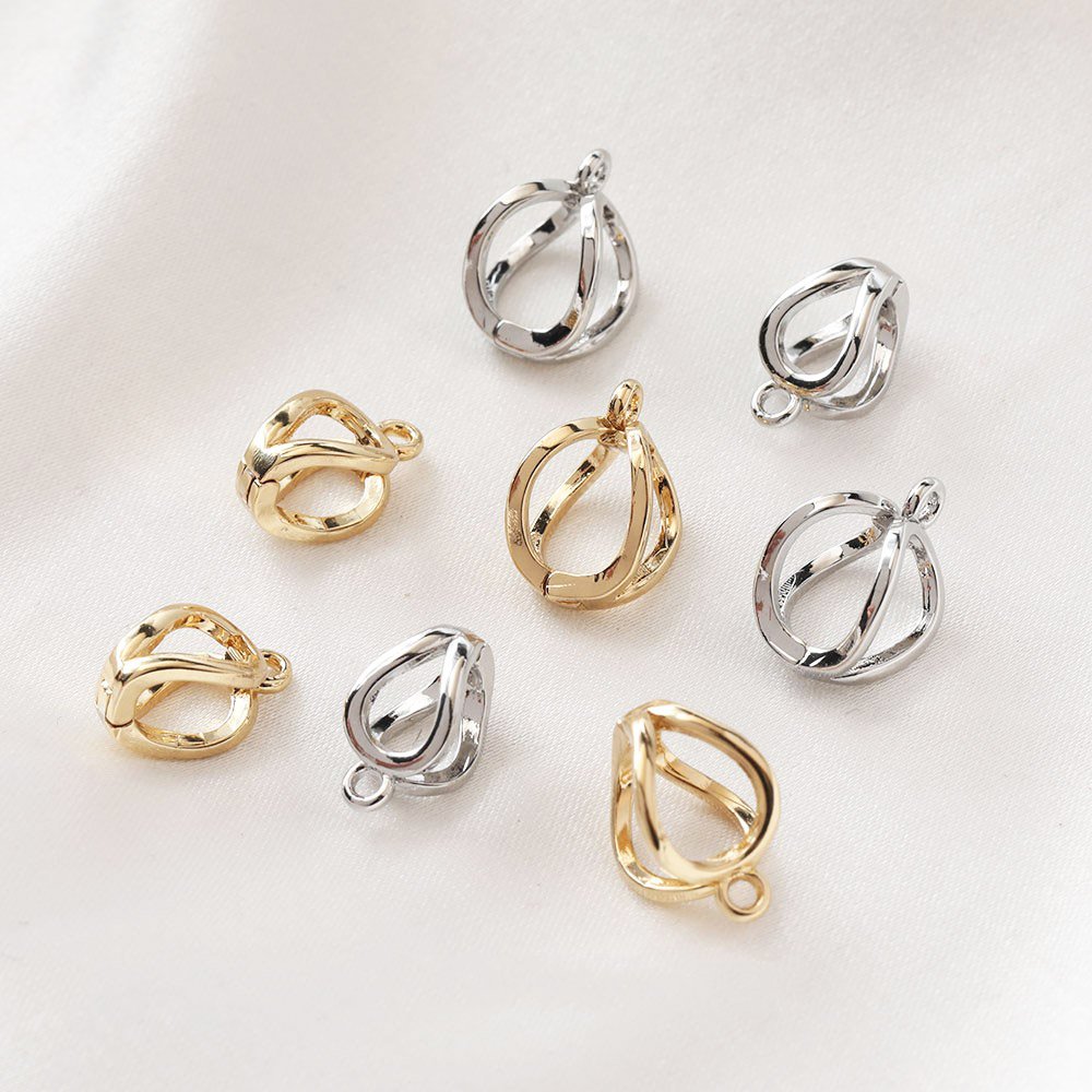 Jewelry Making Place - 4Pcs Kralen Kan Worden Geplaatst Charm