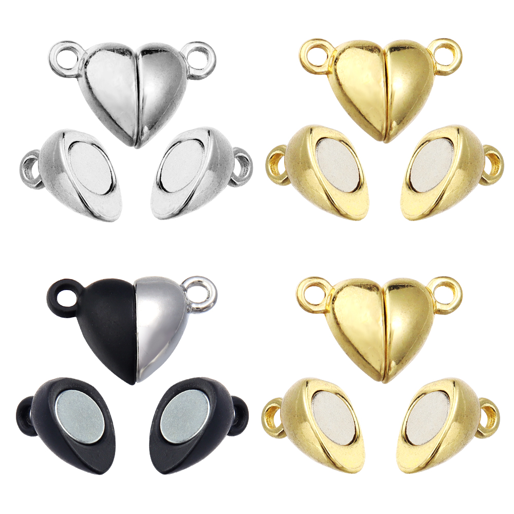 Jewelry Making Hobby - 5 stks/partij Legering Liefde Hartvormige Magnetische