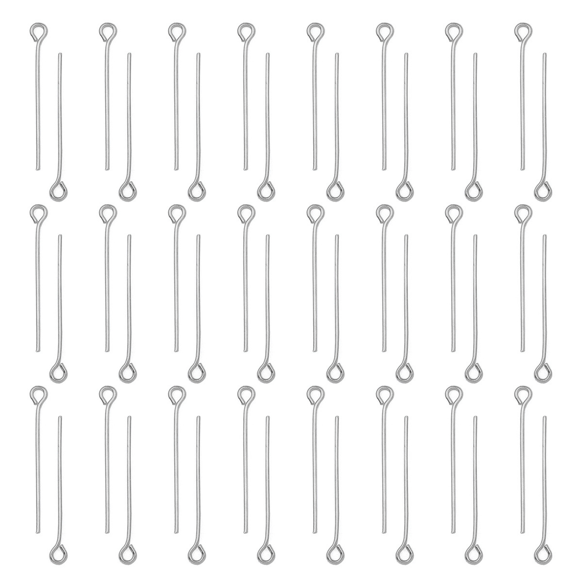 Jewelry Making Jig - 100 stuks/verpakking RVS oogspelden DIY sieraden