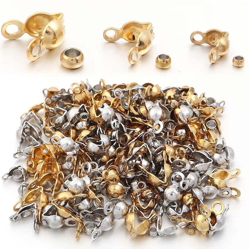 Jewelry Making Kit For Beginners - 40-200 stuks RVS connector sluitingen crimp