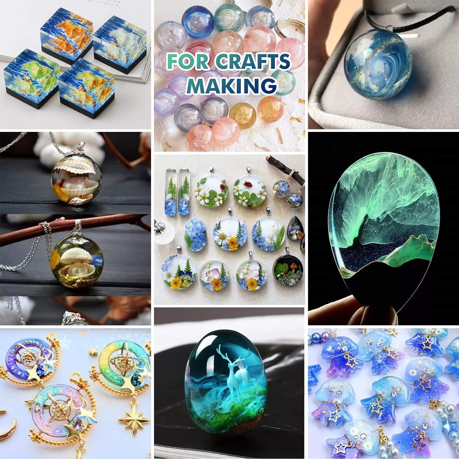 300G Uv-Hars Heldere, Harde, V - Jewelry Making Uv Resin Kit recensie en prijs