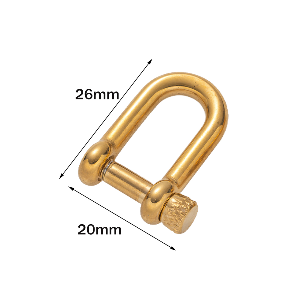 1 stks 304 Rvs D-Ring Anker Be - Jewelry Making Kit For Beginners recensie en prijs