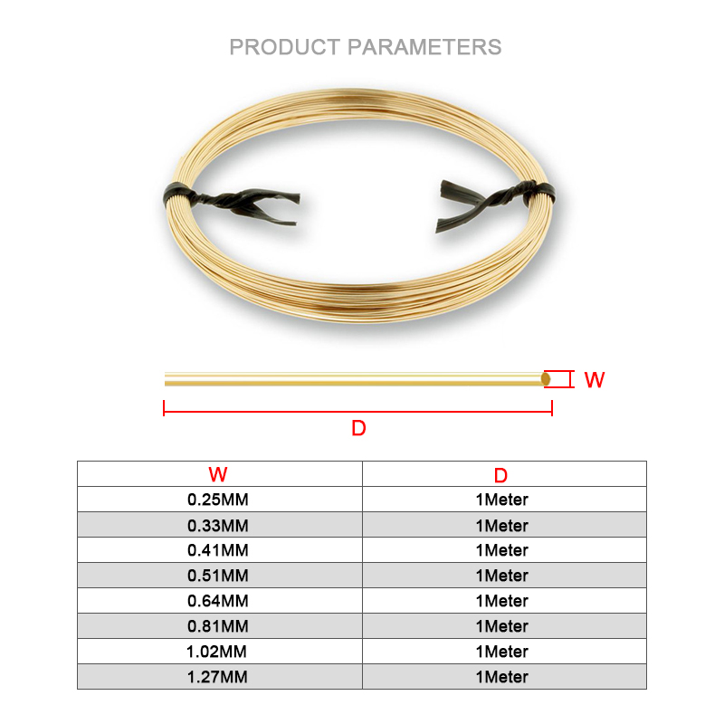 Een meter en een half meter ha - Jewelry Making Gold Wire recensie en prijs