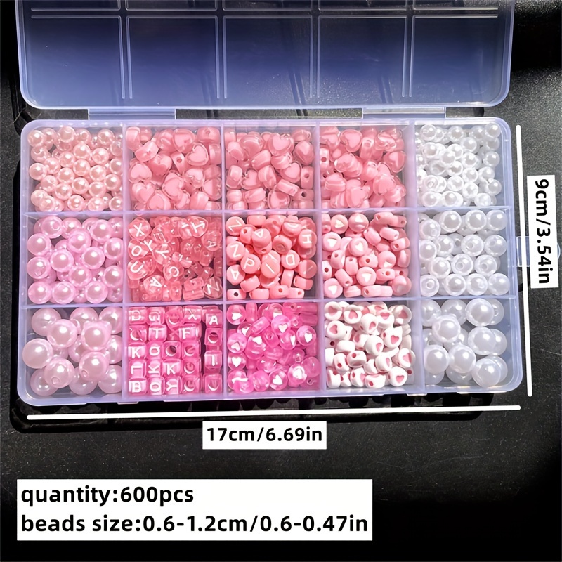 10-delige roze alfabetdoos, ac - Jewelry Making Kit For Beginners recensie en prijs