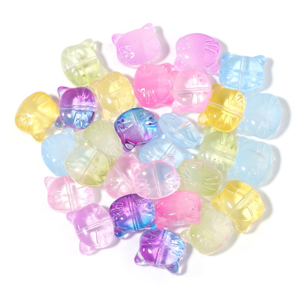 30 stks/partij Leuke Glazen Ka - Jewelry Making Jig recensie en prijs