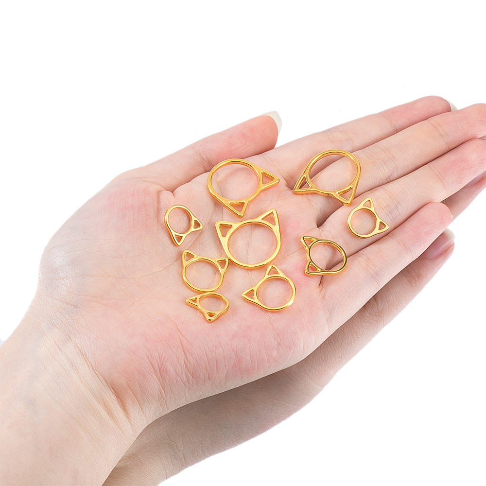20 stks Kat Hoofd Vorm Hangers - Jewelry Making Jig recensie en prijs