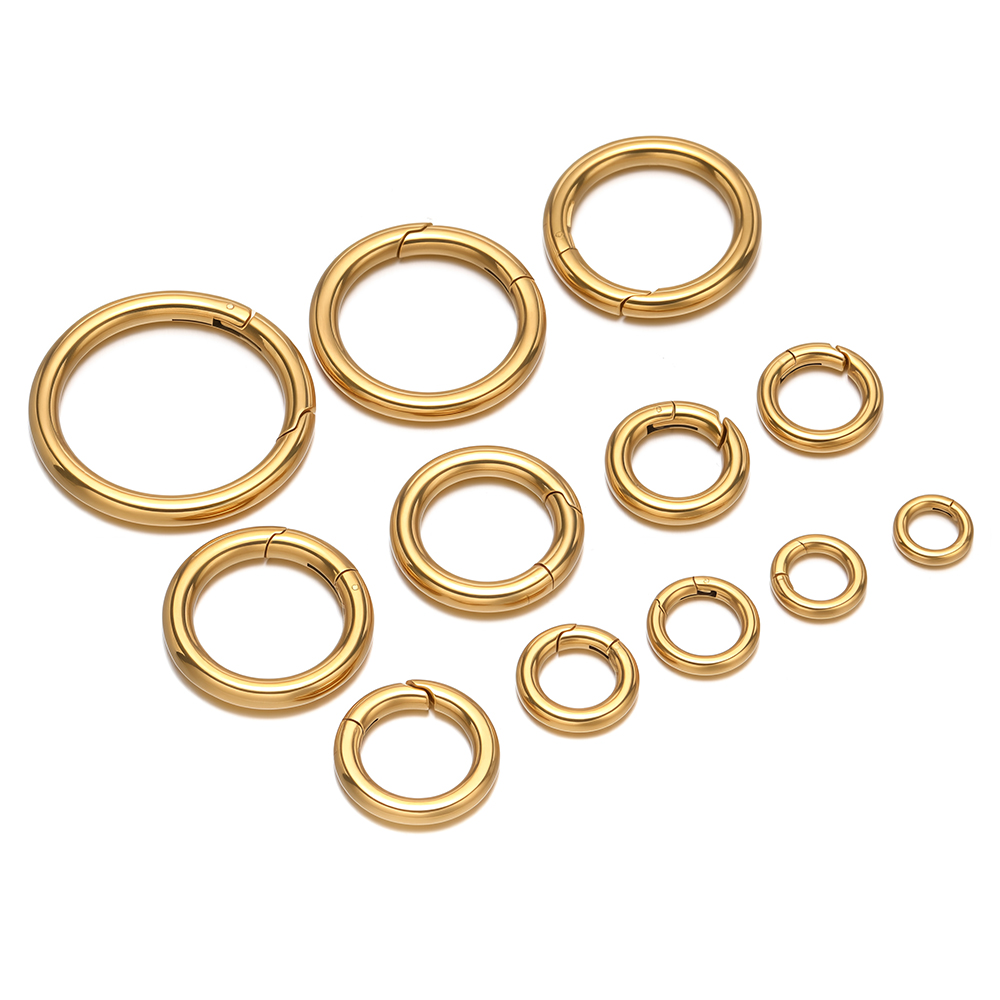2 stks/partij Ronde Lente Slui - Jewelry Making Metals recensie en prijs