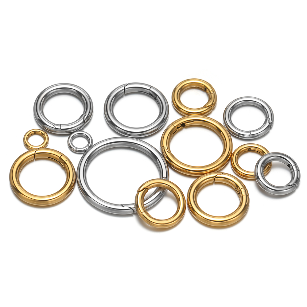 2 stks/partij Ronde Lente Slui - Jewelry Making Metals recensie en prijs