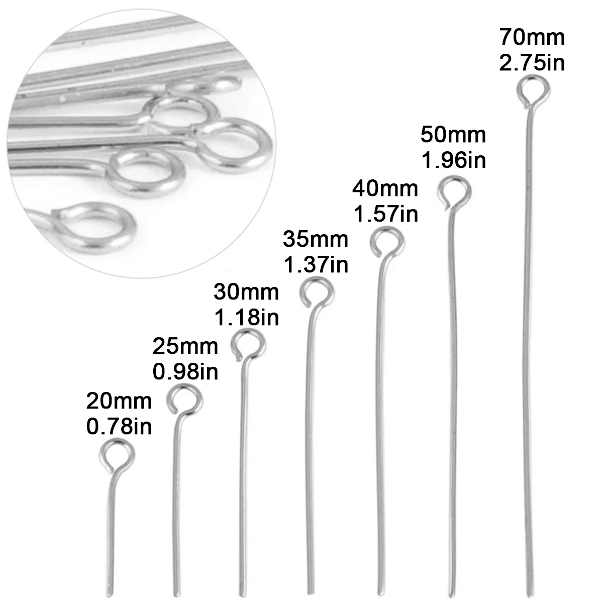 100 stuks/verpakking RVS oogsp - Jewelry Making Jig recensie en prijs