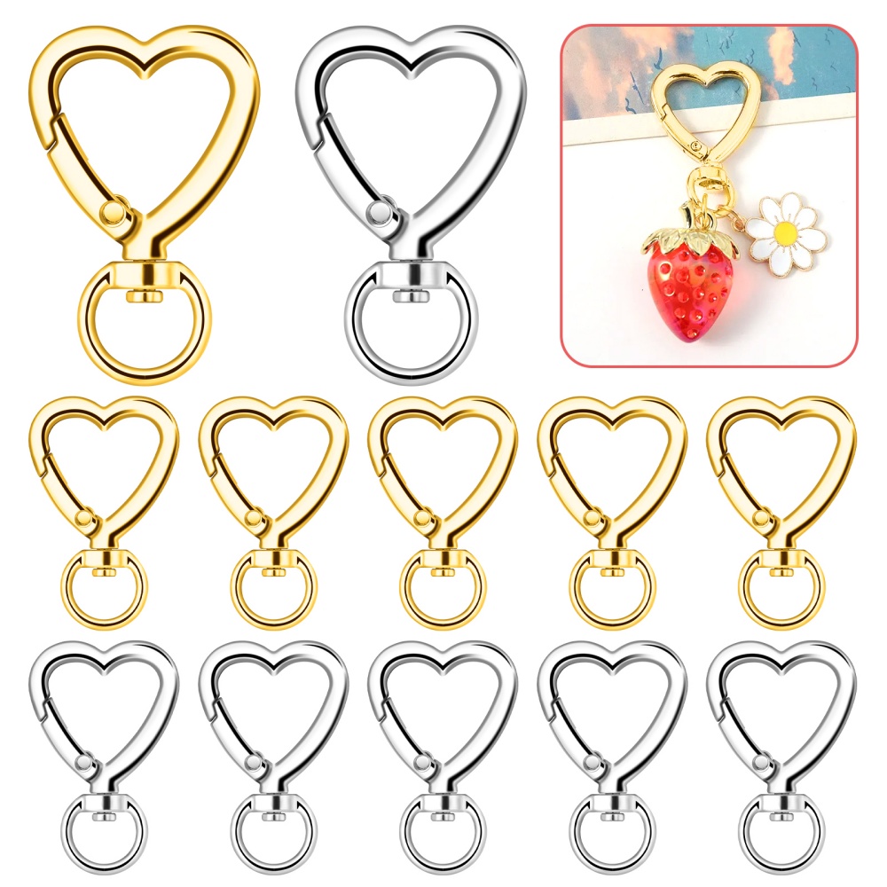 10 Stuks Metalen Hart Kreeft K - Jewelry Making Kit For Beginners recensie en prijs