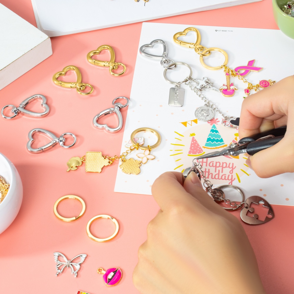 10 Stuks Metalen Hart Kreeft K - Jewelry Making Kit For Beginners recensie en prijs
