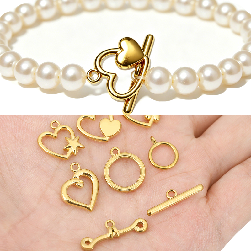 5 sets PVD Never Fade roestvri - Jewelry Making Metals recensie en prijs
