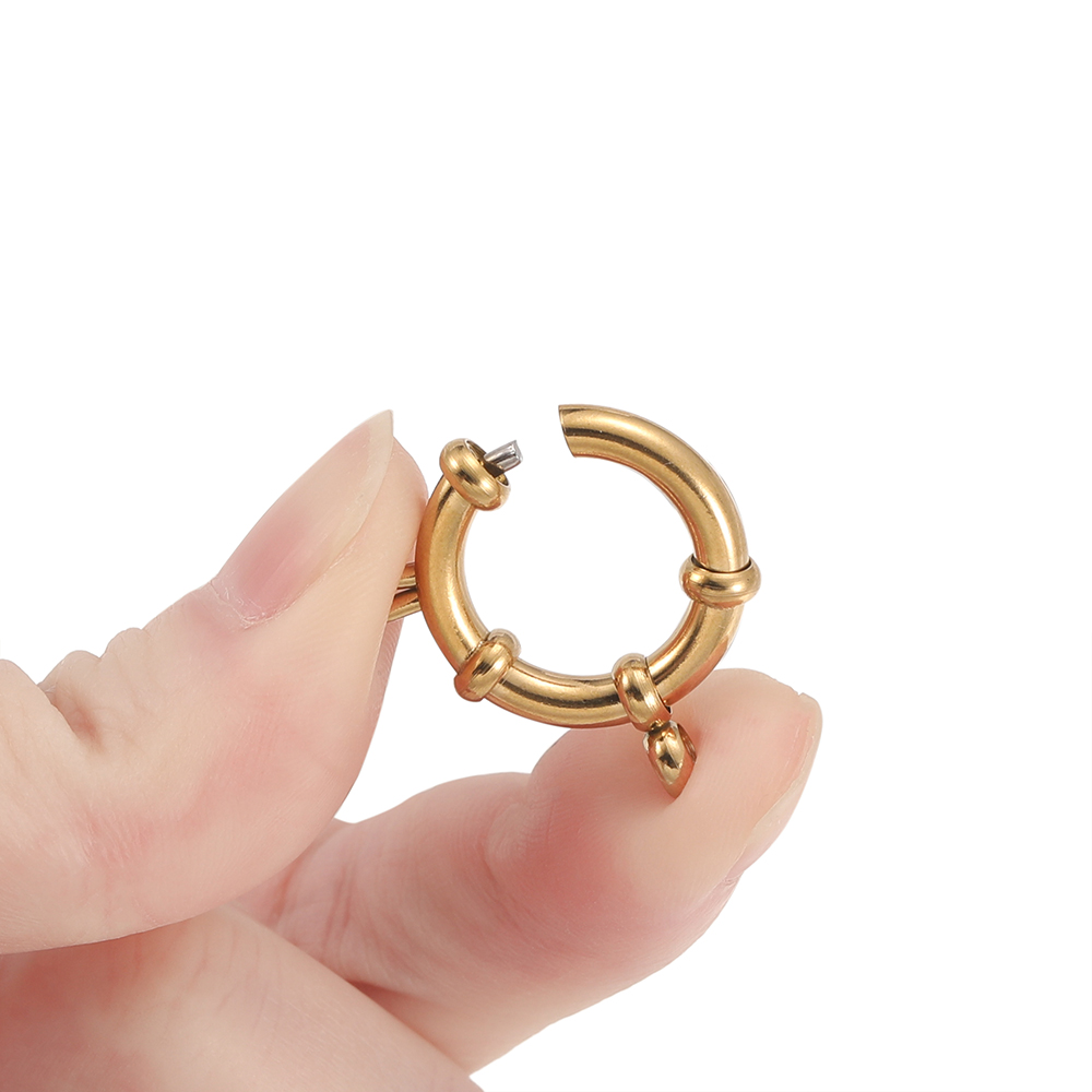 2 stuks roestvrijstalen ronde  - Jewelry Making Metals recensie en prijs
