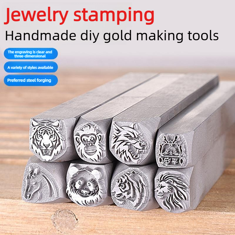 Stalen stempelpons met dierenk - Jewelry Making Jig recensie en prijs
