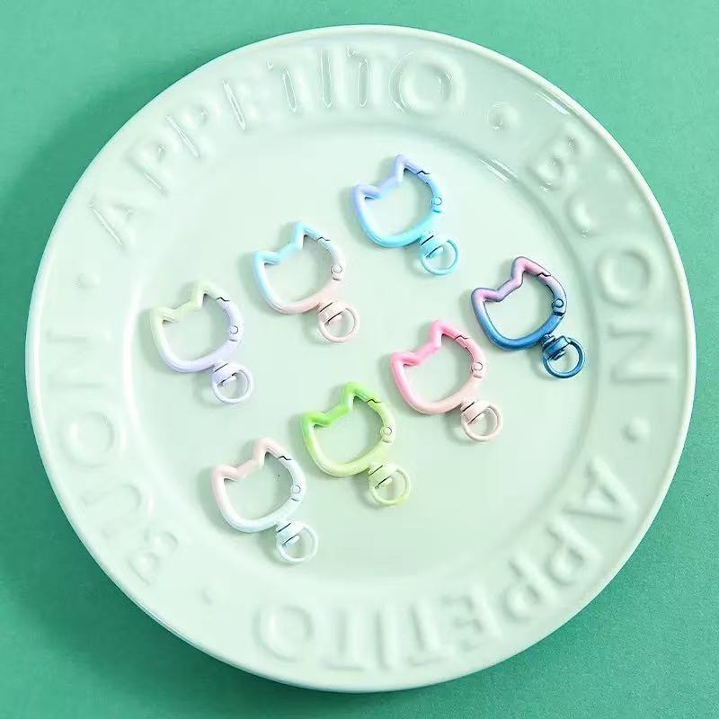 5-10PCS Gradiënt Leuke Kat Slu - Jewelry Making Hobby recensie en prijs