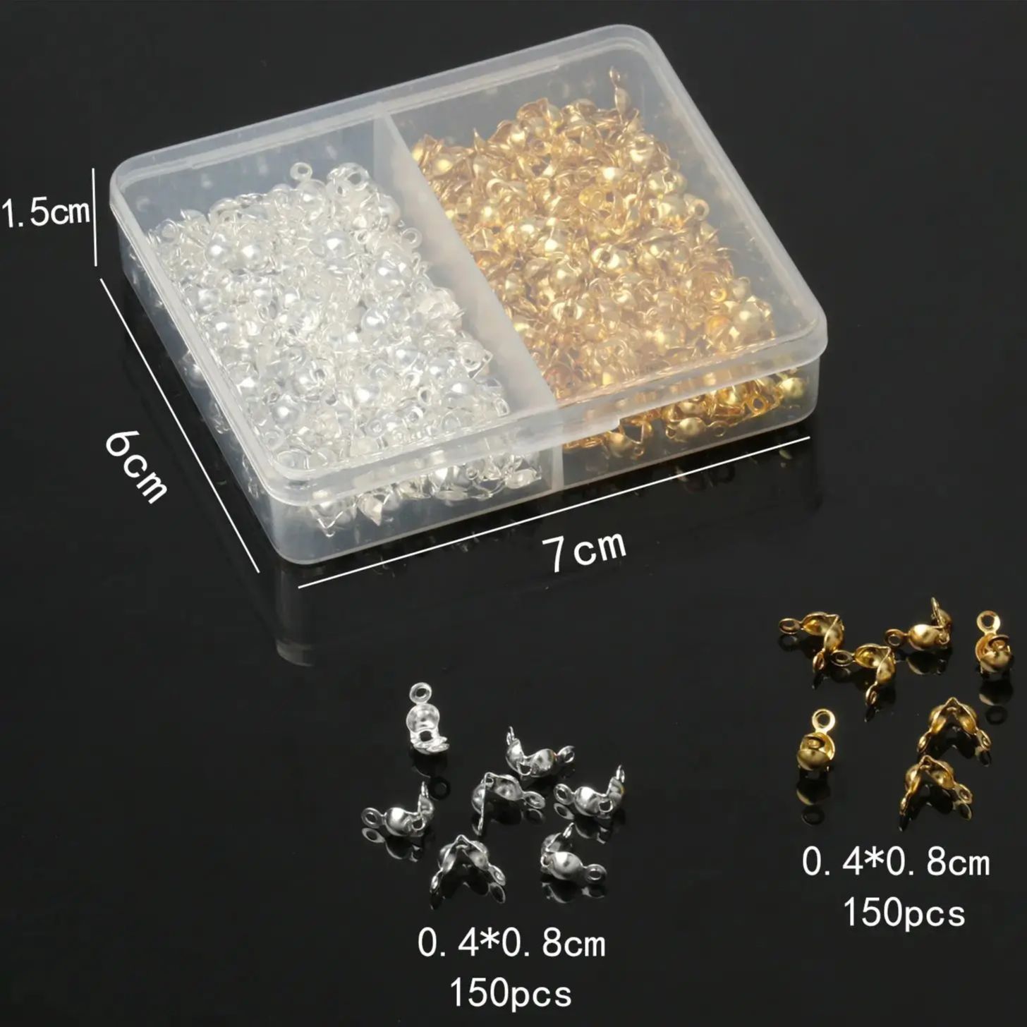 300 Stks/partij 4X8Mm Roestvri - Jewelry Making Knots For Clasps recensie en prijs