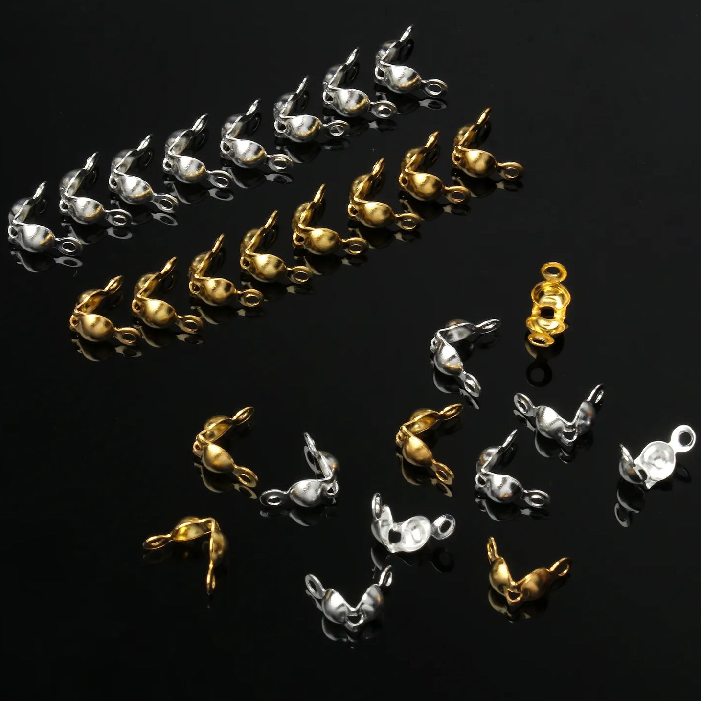 300 Stks/partij 4X8Mm Roestvri - Jewelry Making Knots For Clasps recensie en prijs