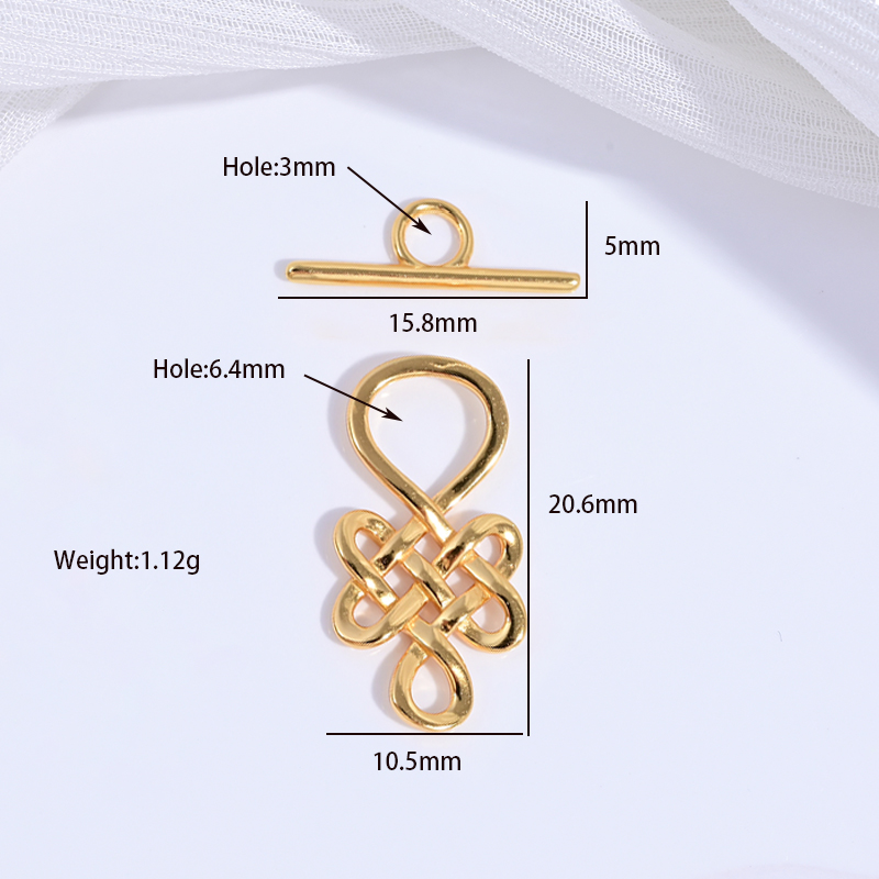 S925 Sterling Zilver Chinese k - Jewelry Making Knots For Clasps recensie en prijs